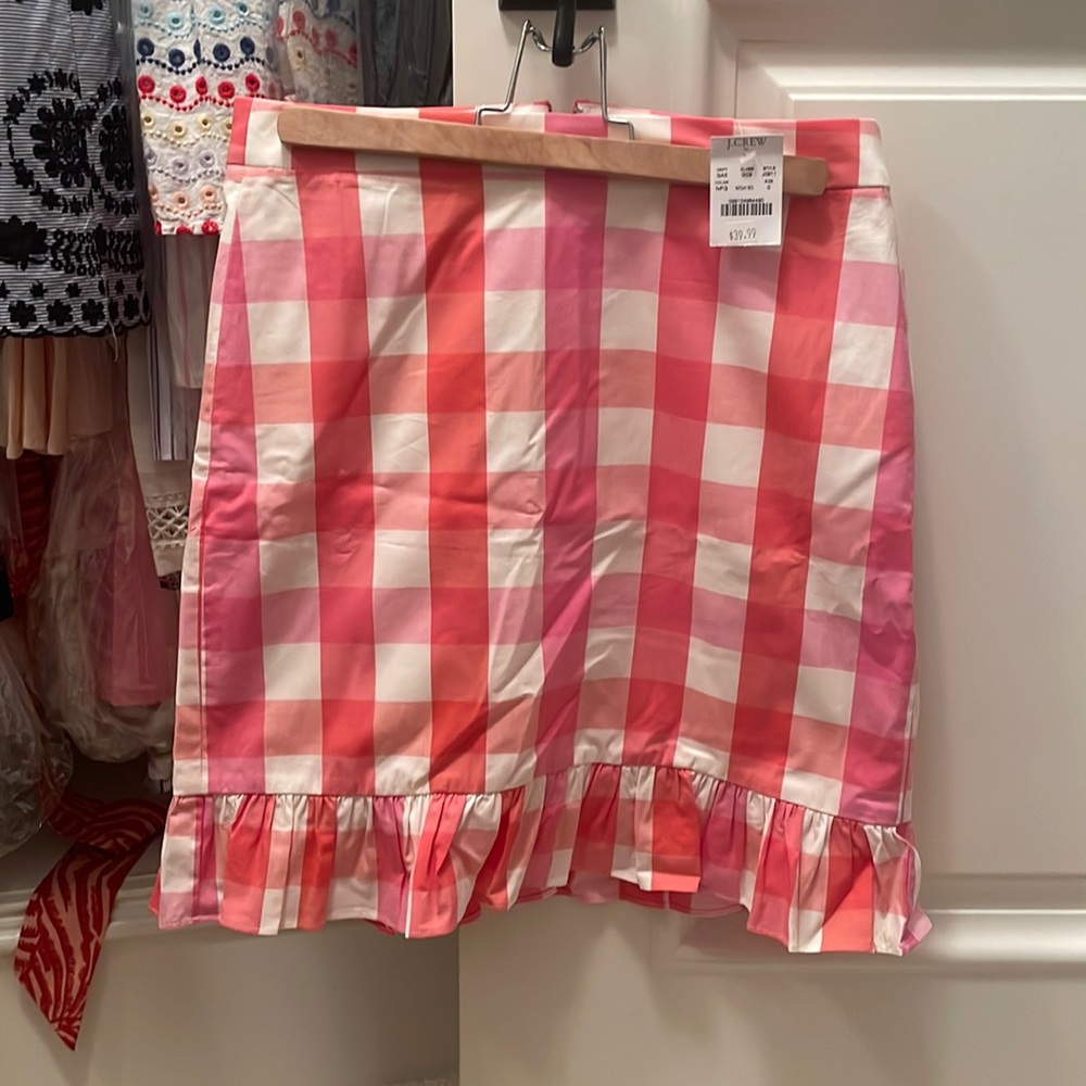 J crew mercantile skirt …nwt!